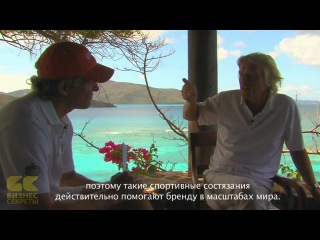 business secret with oleg tinkov. the guest is richard branson.
