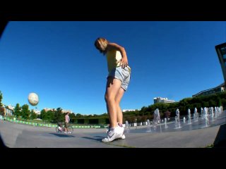 the french woman does something unimaginable with the ball