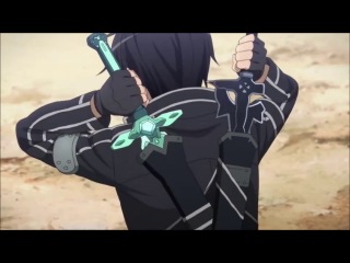 sword art online / sword art online / sword art online / sao - clip amv - skillet - rise